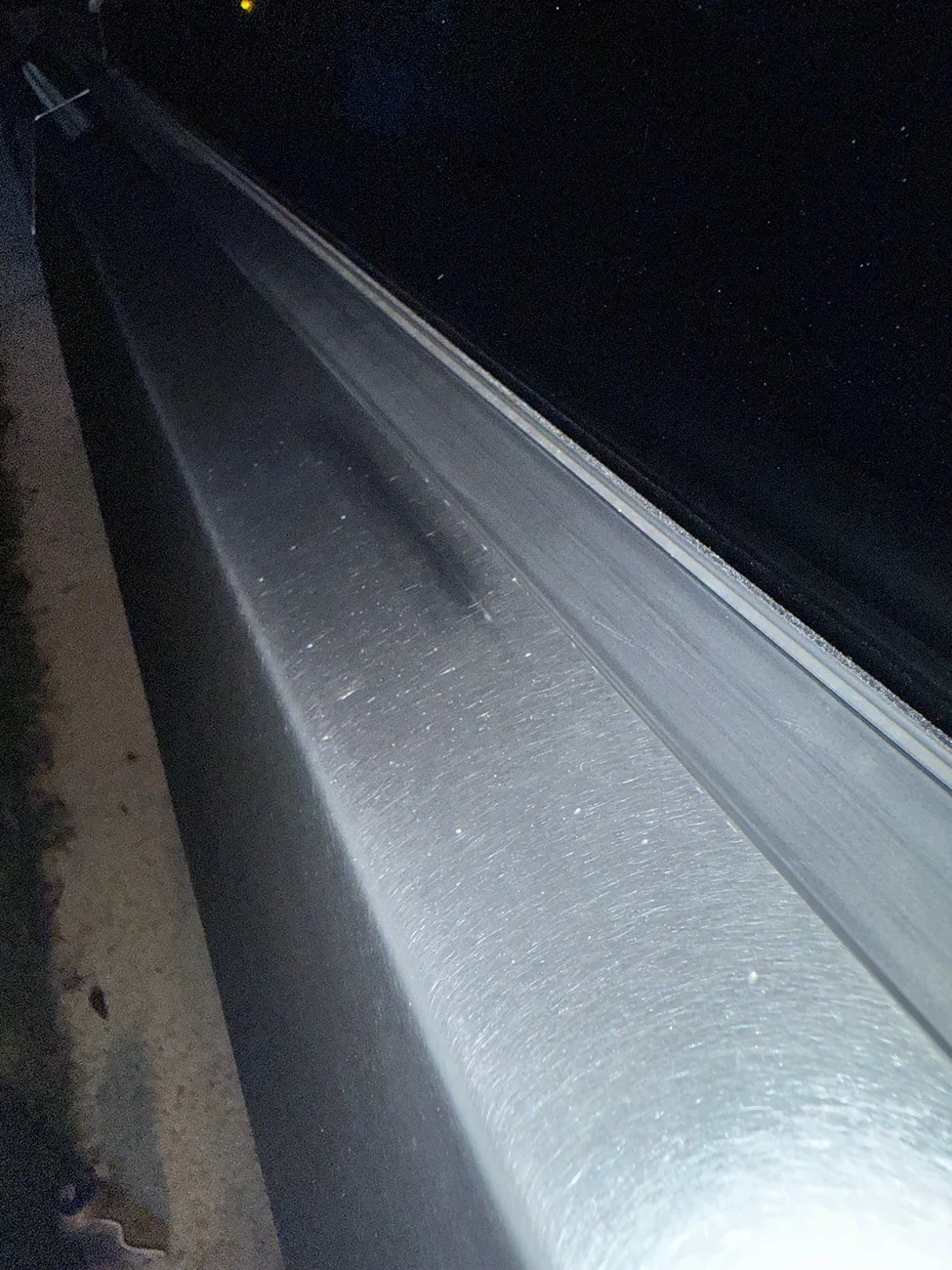 Tesla Cybertruck Stains on SS after Citrisurf 77 treatment IMG_6965