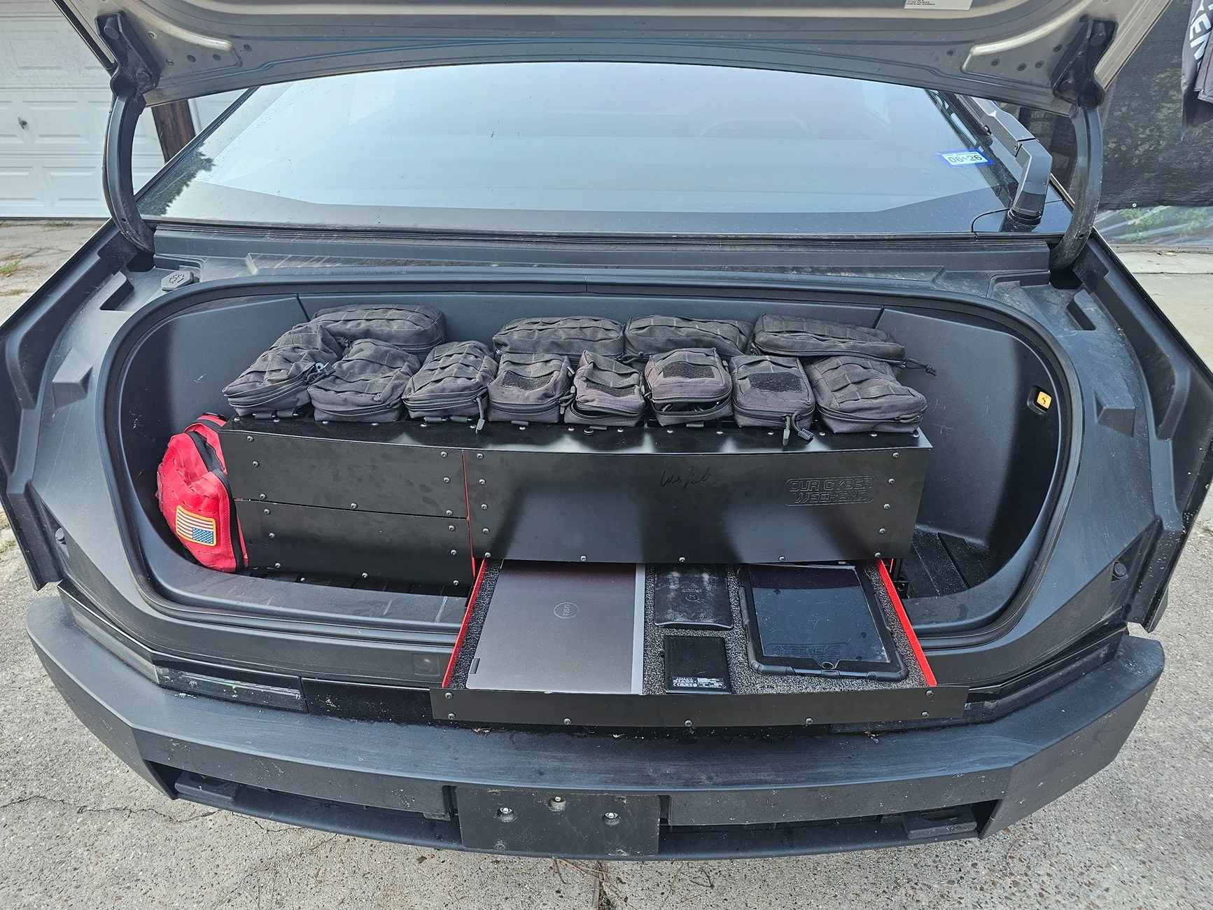 Tesla Cybertruck Tame the Chaos: Unleash Your Frunk with Our Premium Frunk Kit (by Our Cyber Weekend) 20250812_185226
