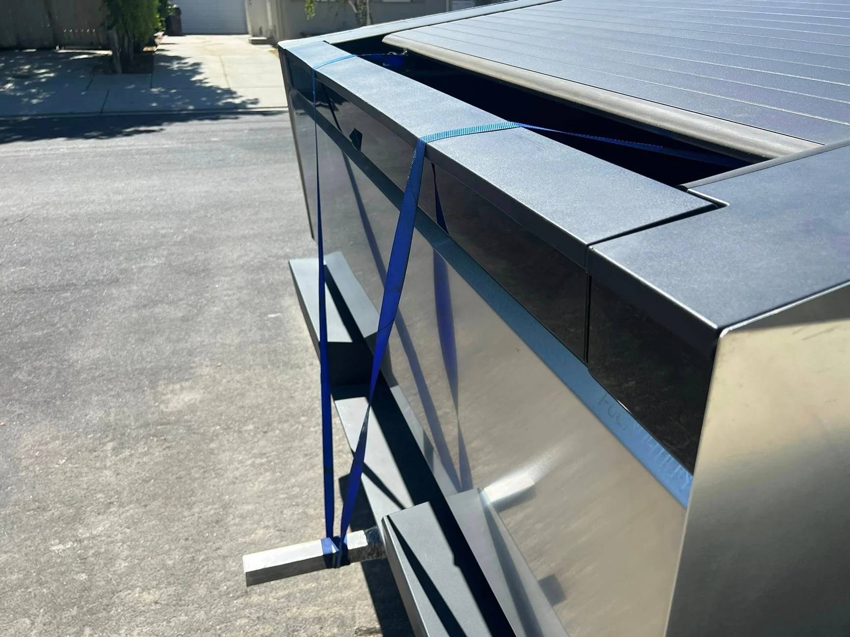 Tesla Cybertruck Who needs a roof rack when you have clearance? bellyrack2