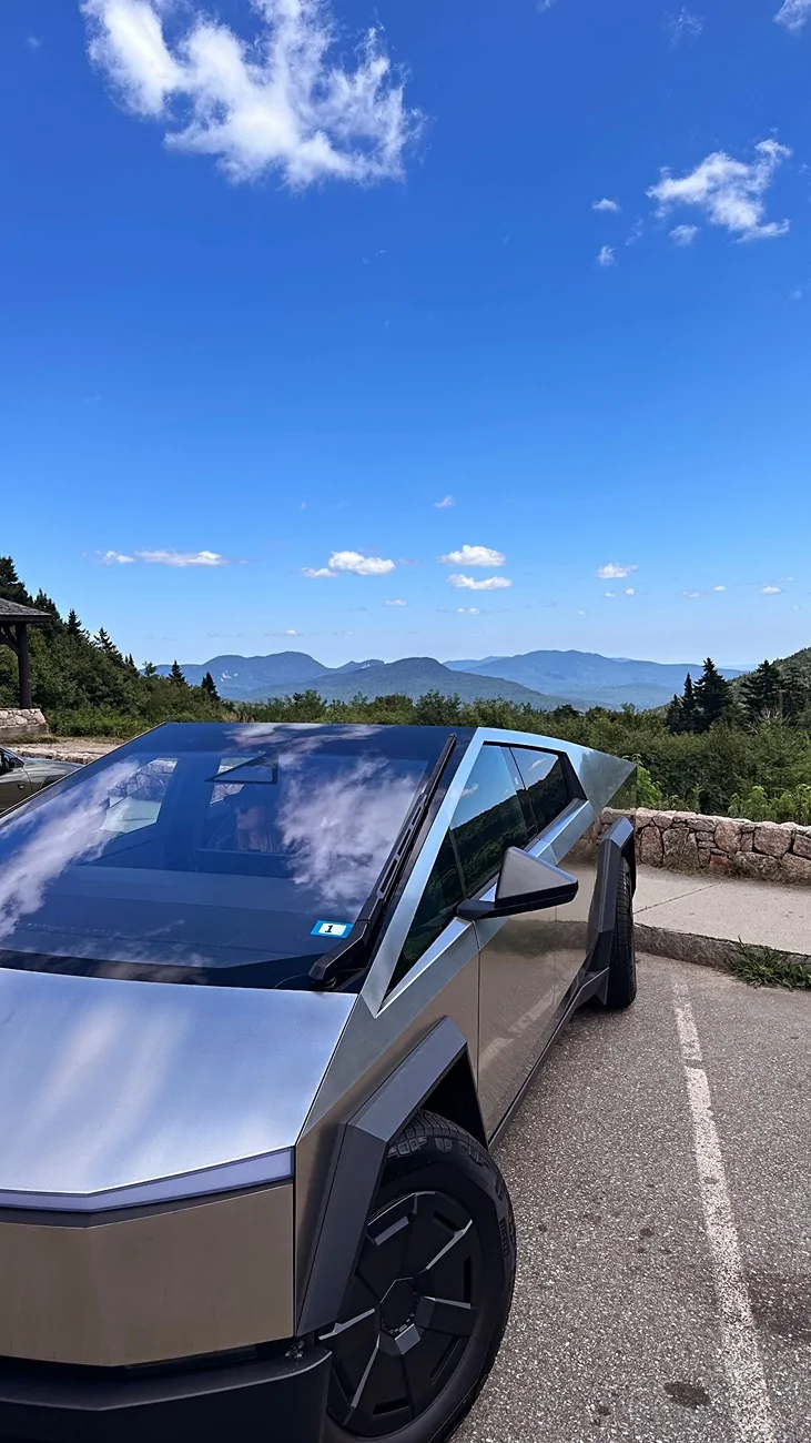 Tesla Cybertruck First Road Trip in the Cybertruck – Kancamagus Smiles, FSD, and a Quick Question 3EC1013B-CAF8-4672-8314-4D9DE8146804