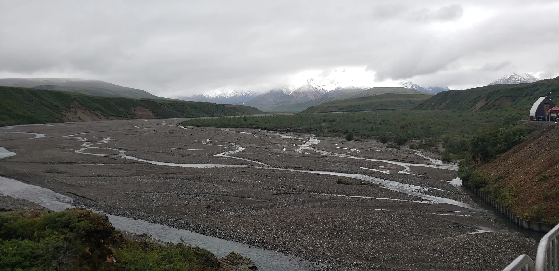Tesla Cybertruck Overland Trip to Alaska - Follow For Updates Teklanika River