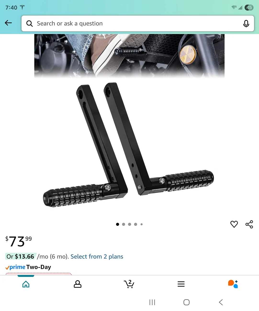 Tesla Cybertruck Bed grab handles 1000017099