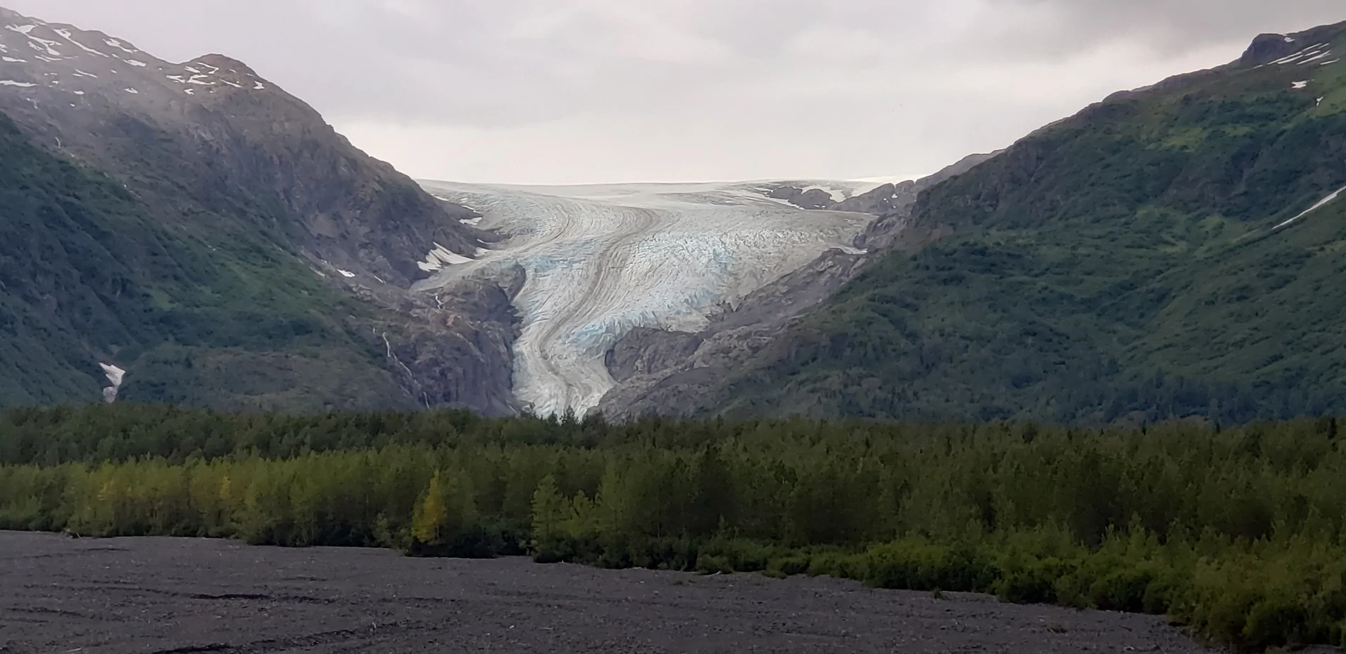 Tesla Cybertruck Overland Trip to Alaska - Follow For Updates Exit Glacier 1