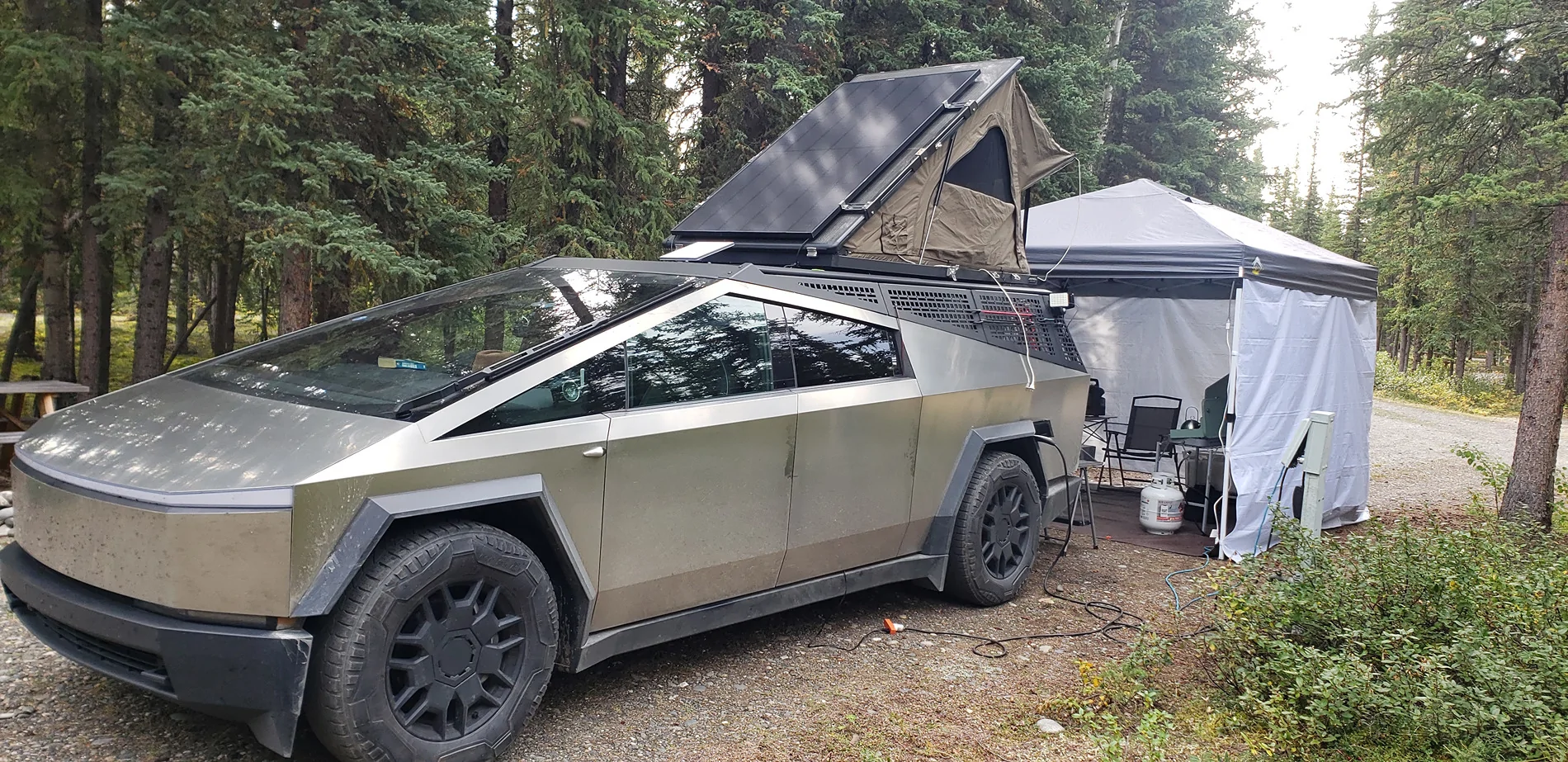 Tesla Cybertruck Overland Trip to Alaska - Follow For Updates Tundra RV Cam