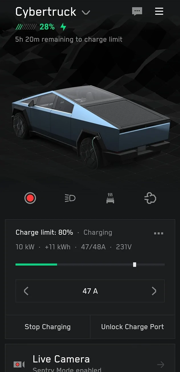 Tesla Cybertruck "Lower Power Mode" coming in update 🪫 [Updated with first look video] Screenshot_20250824_090826_Tesla