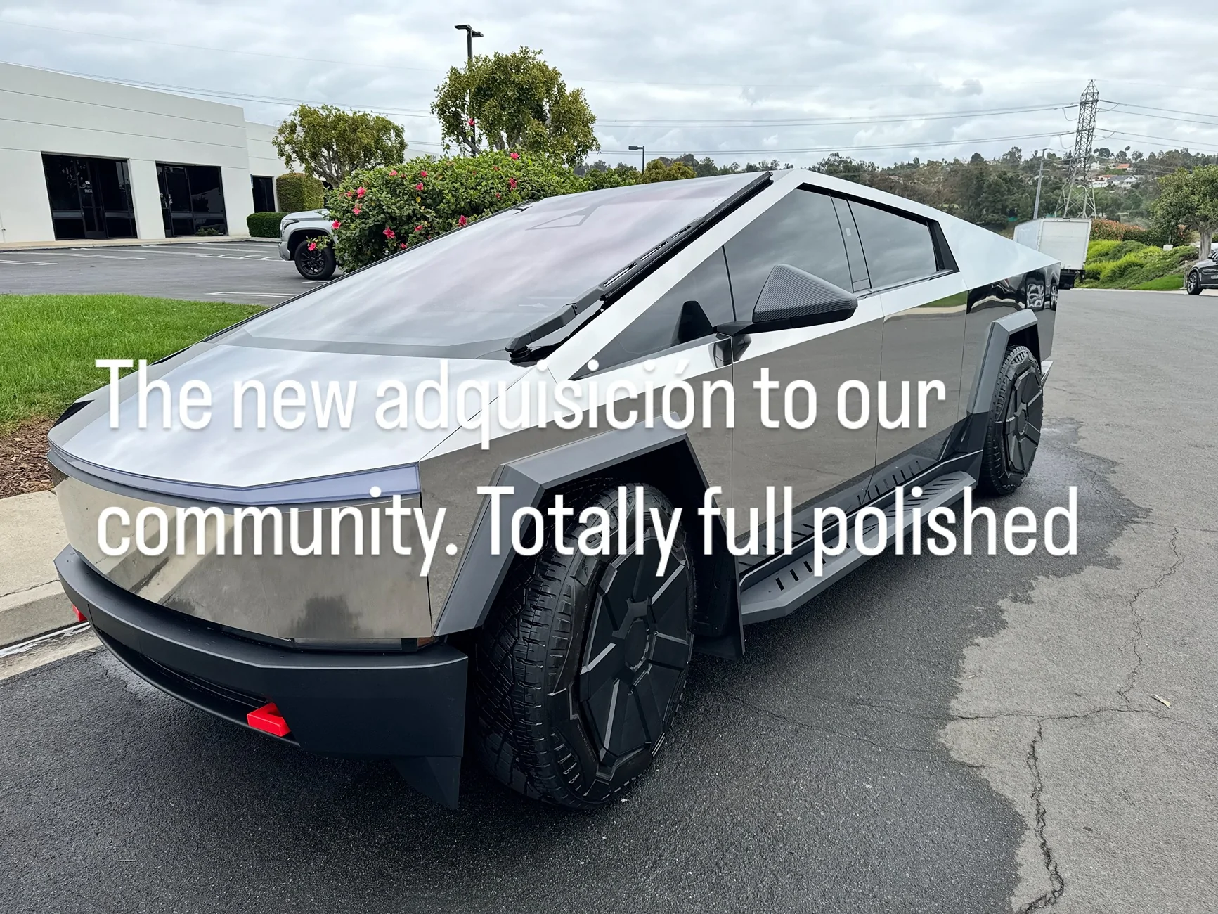Tesla Cybertruck To POLISH or not to POLISH 79C5C614-2F96-4A24-B954-C32889E3154C