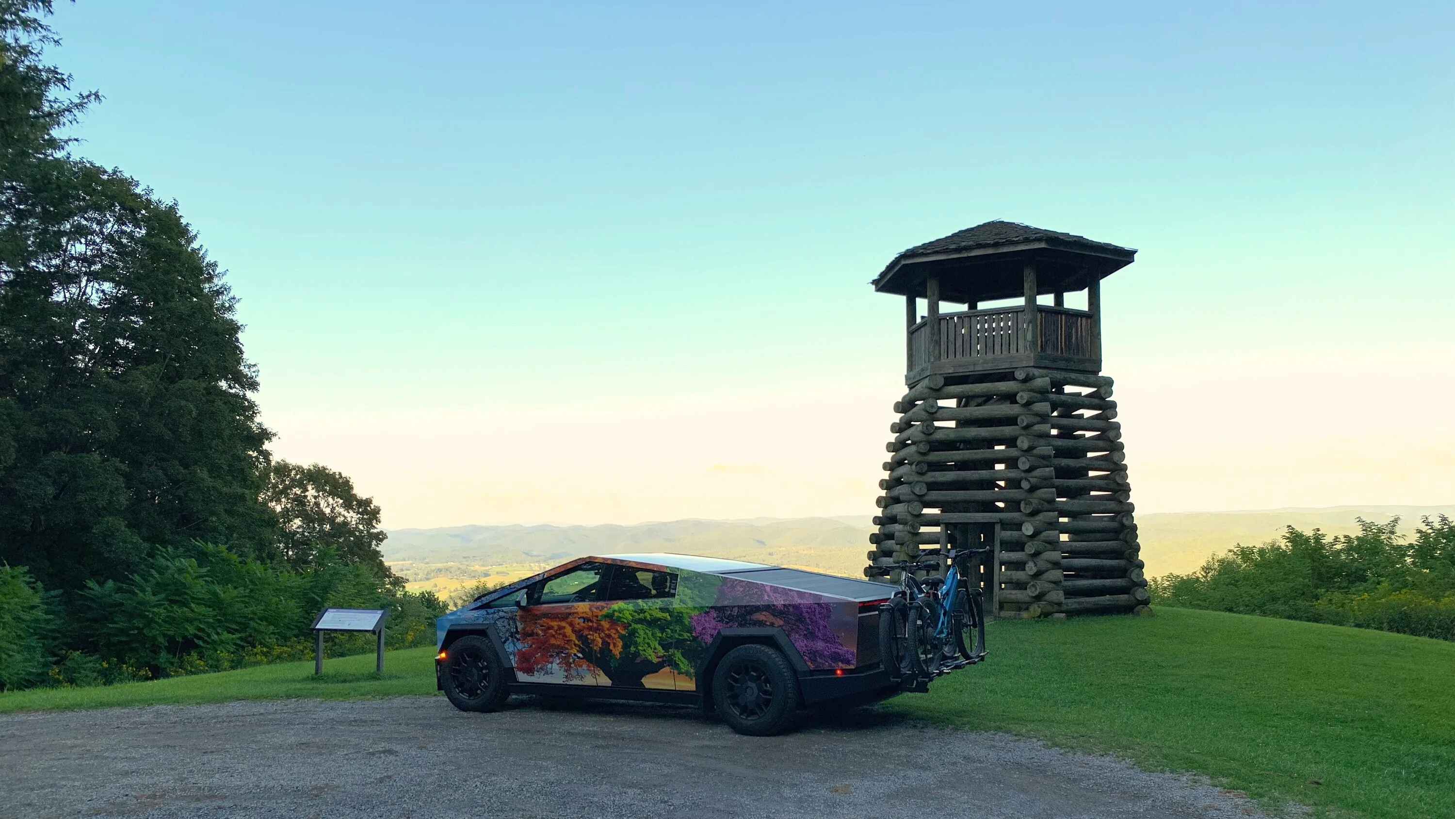 Tesla Cybertruck Magnetic Wrap 3000 Miles Cross-Country Tested [CybertruckCovers] IMG_5452
