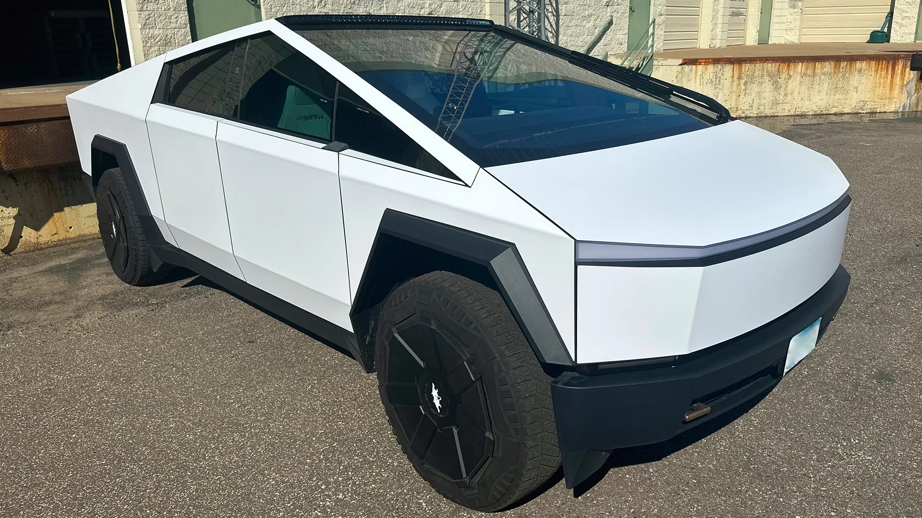 Tesla Cybertruck Magnetic Wrap Over Existing Vinyl Wrap! [CybertruckCovers] White 22 Piece 1