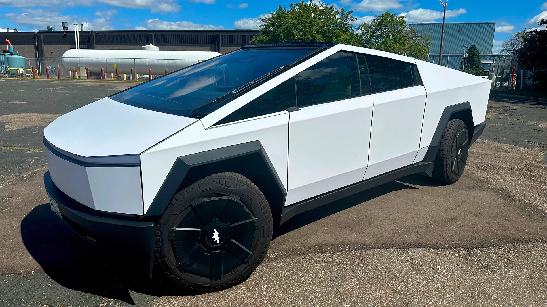 Tesla Cybertruck Magnetic Wrap Over Existing Vinyl Wrap! [CybertruckCovers] White 22 Piece 2