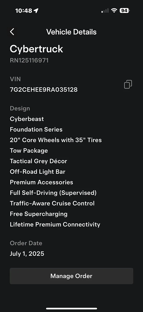 Tesla Cybertruck Need help to get down payment deposit back IMG_9710