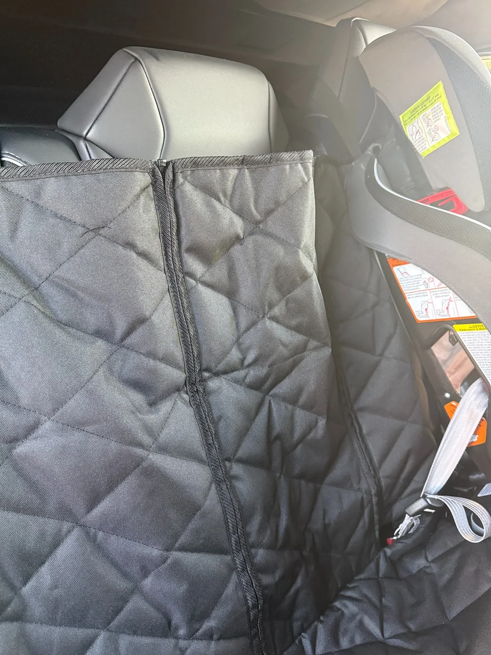 Tesla Cybertruck Near Perfect Rear Seat Liners for CT Owners with Kids IMG_3263