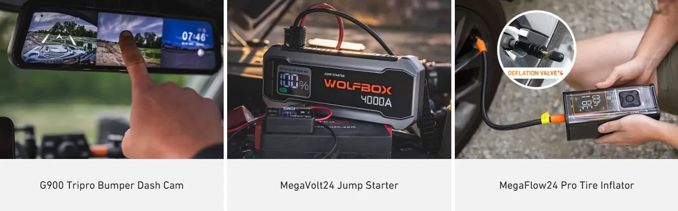 Tesla Cybertruck 🎉Wolfbox Labor Day Sale 30% off: Explore Further This Season 1756291556545-di