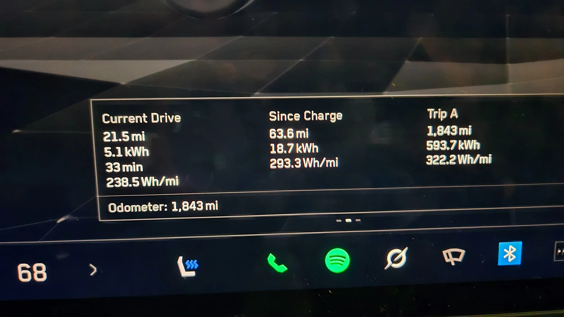 Tesla Cybertruck Range getting better and better 20250827_215453