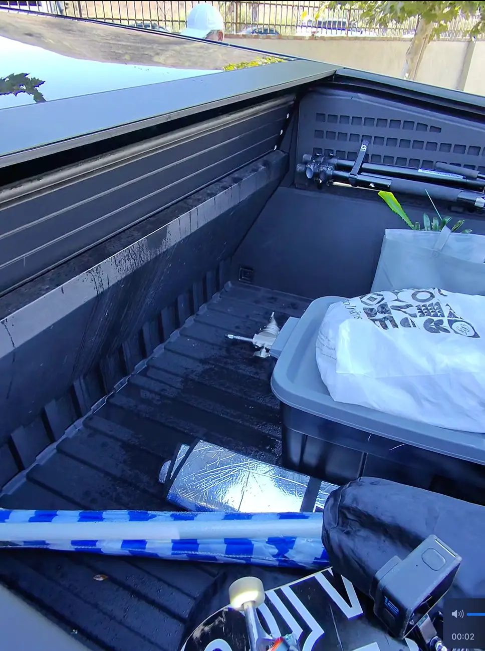 Tesla Cybertruck Leaking in the bed ….. Screenshot 2025-08-30 at 10.12.18 AM