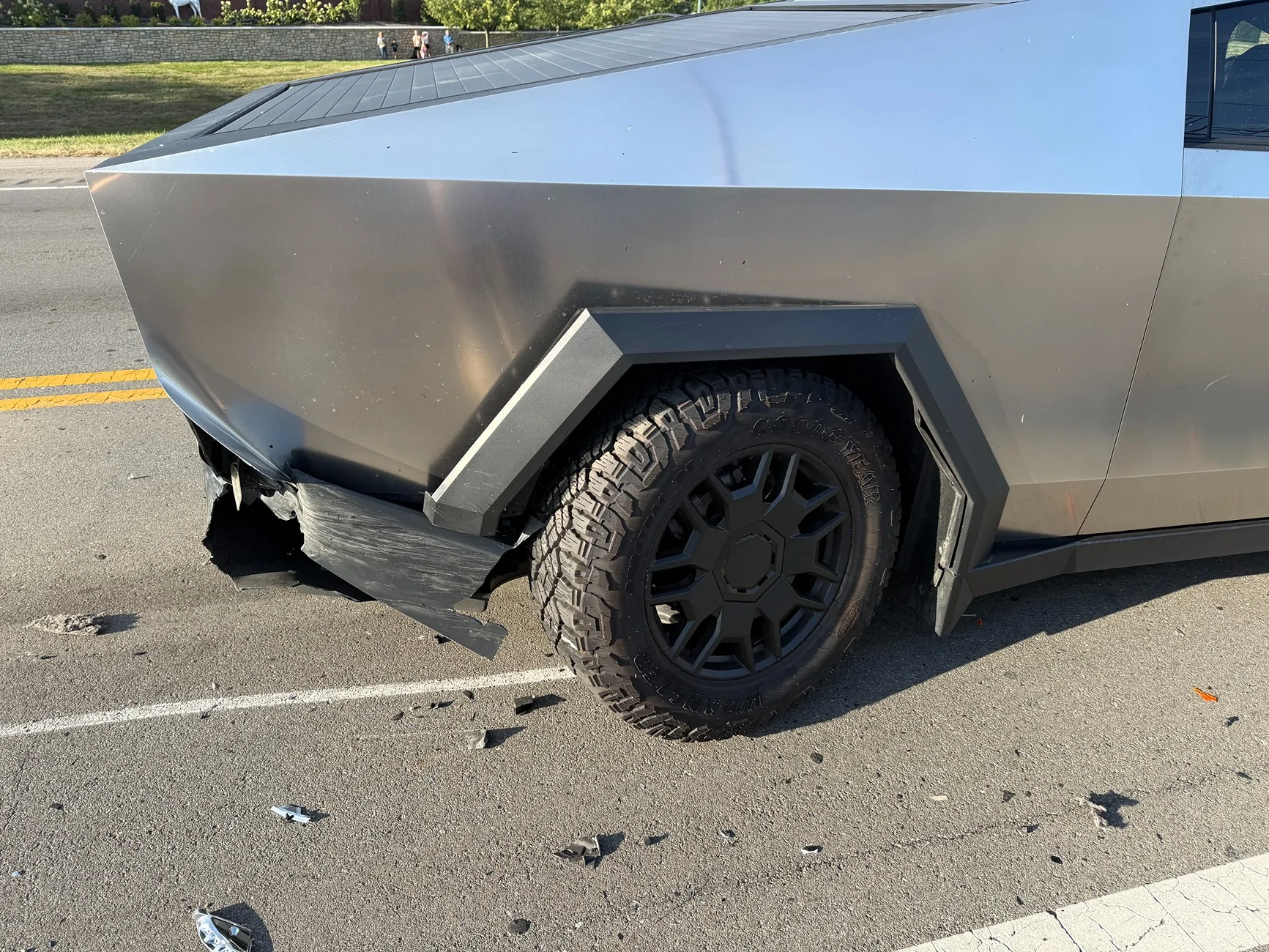 CYBER BEAST REAR ENDED , will this get totalled or will they fix it ...