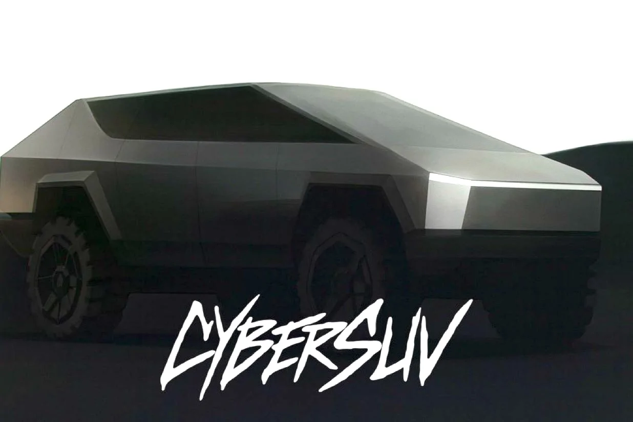 Tesla Cybertruck 😱 Tesla working on a CyberSUV? Tesla CyberSUV