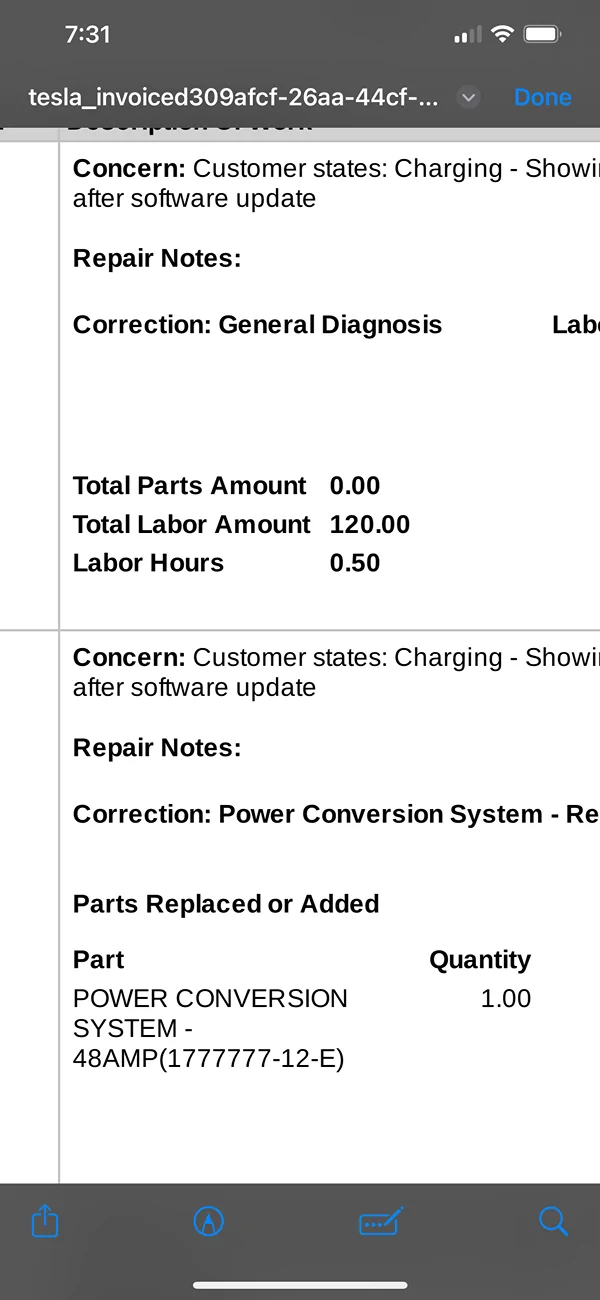 Tesla Cybertruck AC Charging issues after installing 2025.20.6 IMG_3510