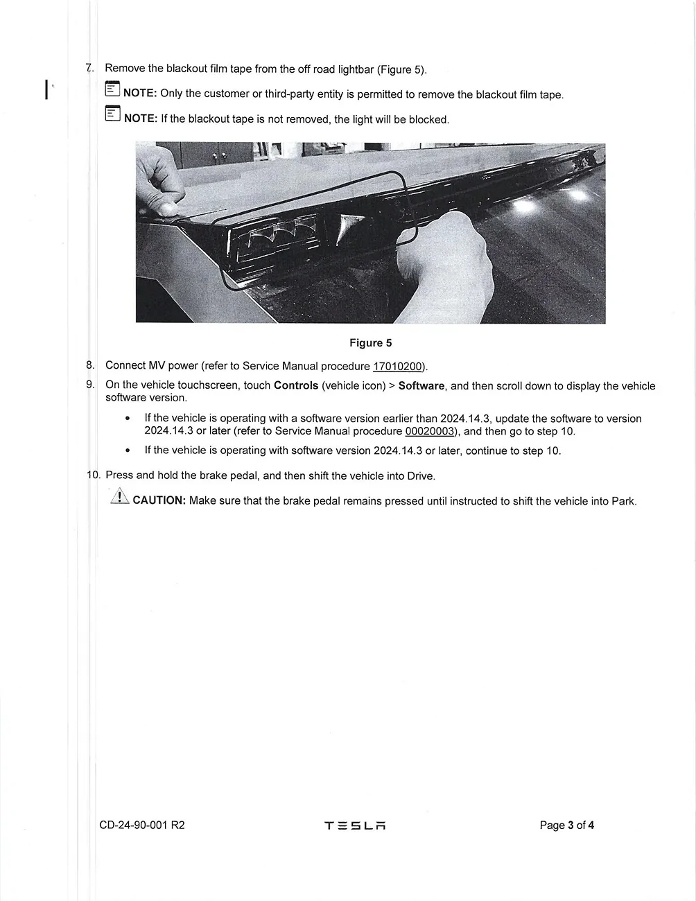 Tesla Cybertruck Cyberbeast Lightbar Email Arrives! Page 3