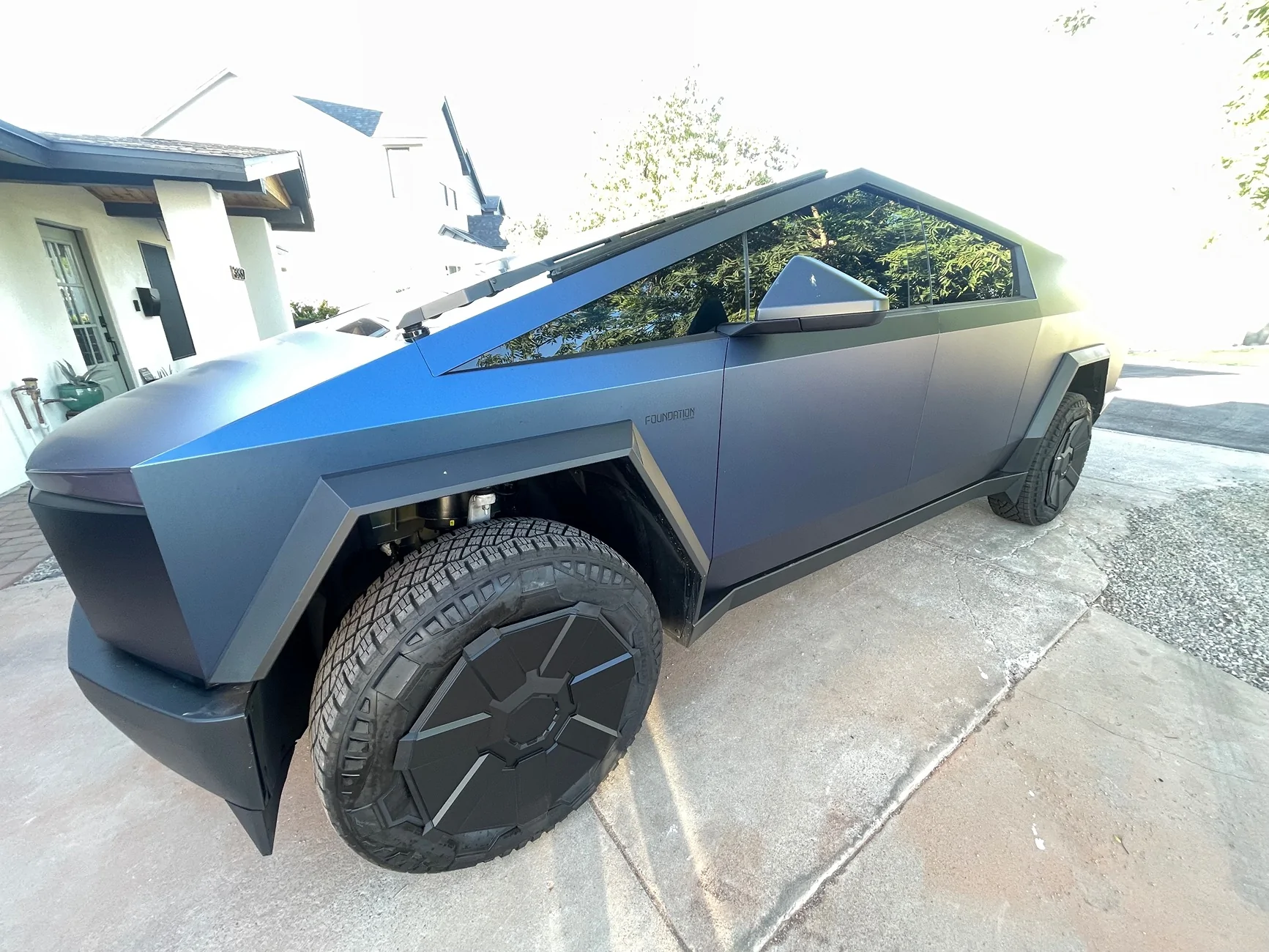 Tesla Cybertruck Matte Dark Blue 2024 Foundation CT AWD - 4,800 miles, LOADED IMG_8733