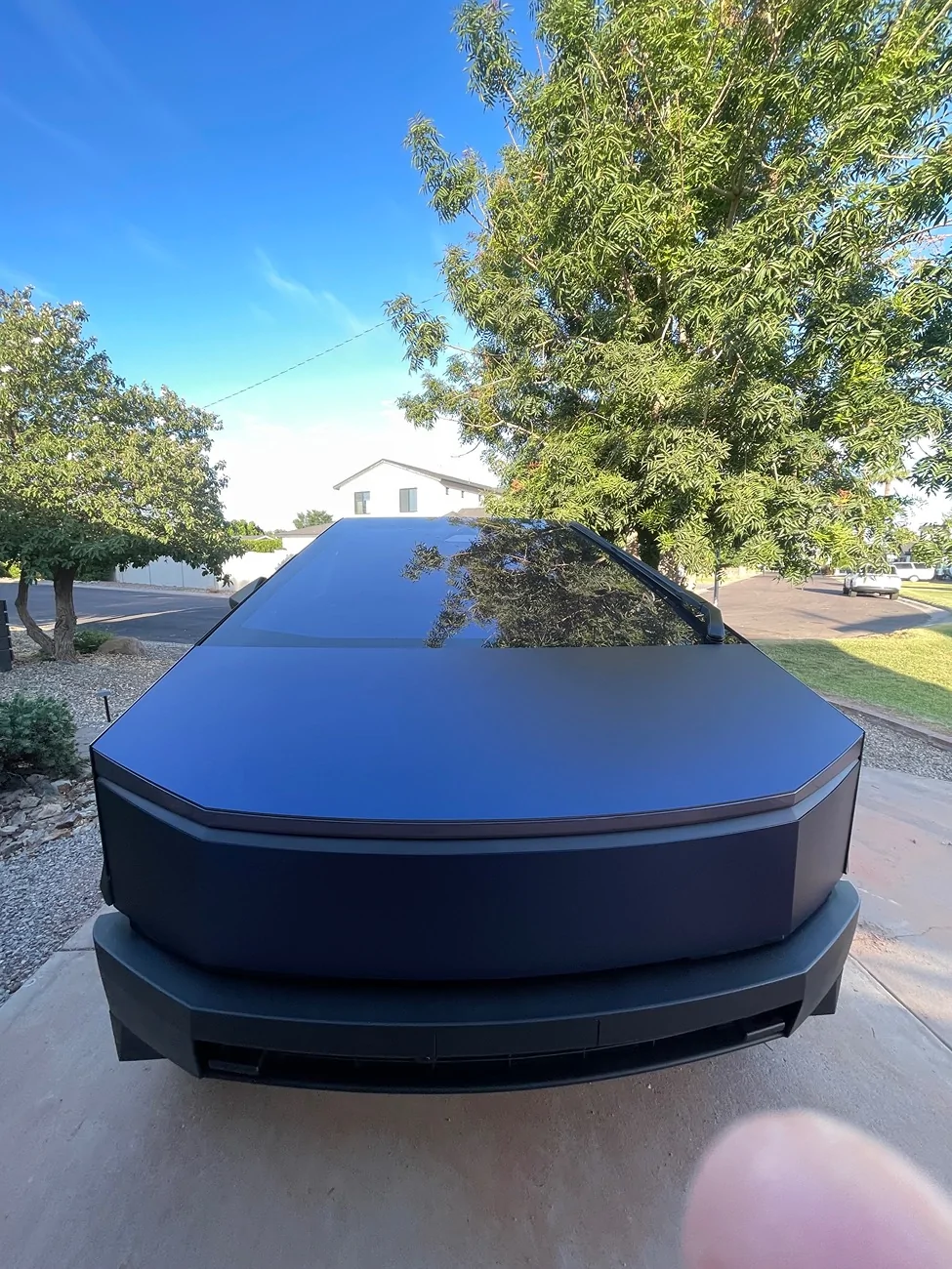 Tesla Cybertruck Matte Dark Blue 2024 Foundation CT AWD - 4,800 miles, LOADED IMG_8732