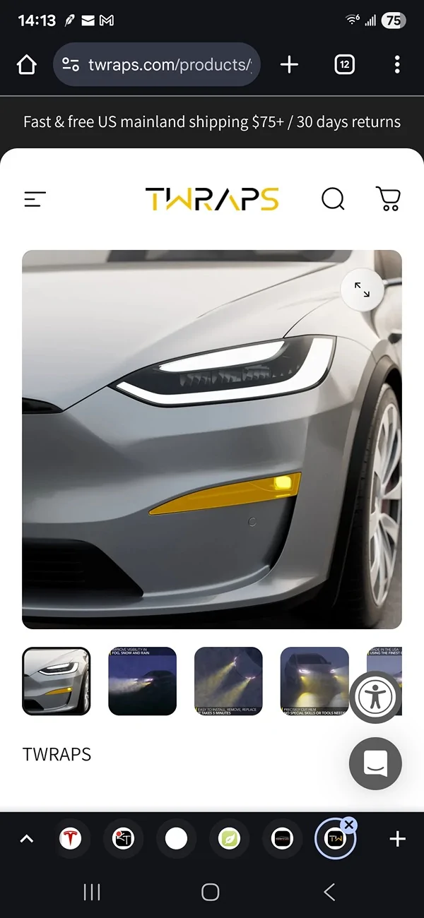 Tesla Cybertruck Pure PPF Metallic Redhood Cybertruck by Mile High Customs Screenshot_20250903_141331_Chrom