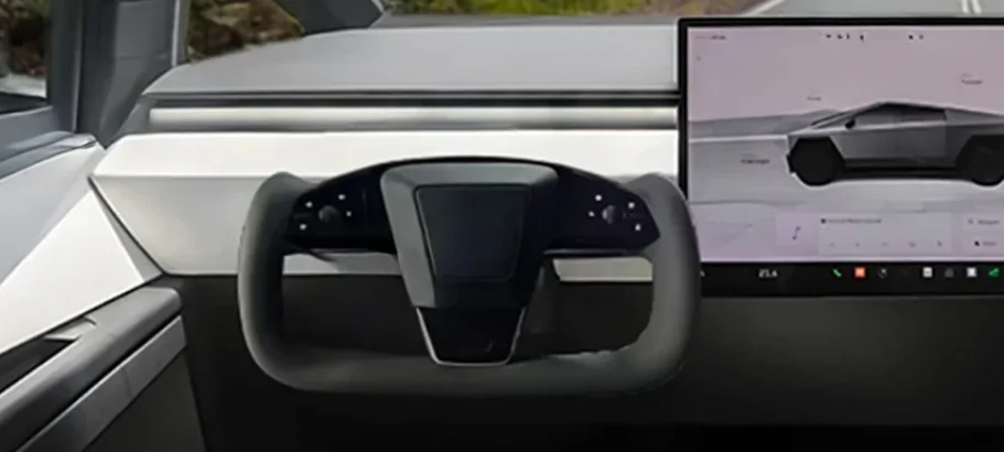 Tesla Cybertruck Upgrade Your Cybertruck Driving Experience! Yeslak Yoke Steering Wheel on Sale 1756954450687-m8