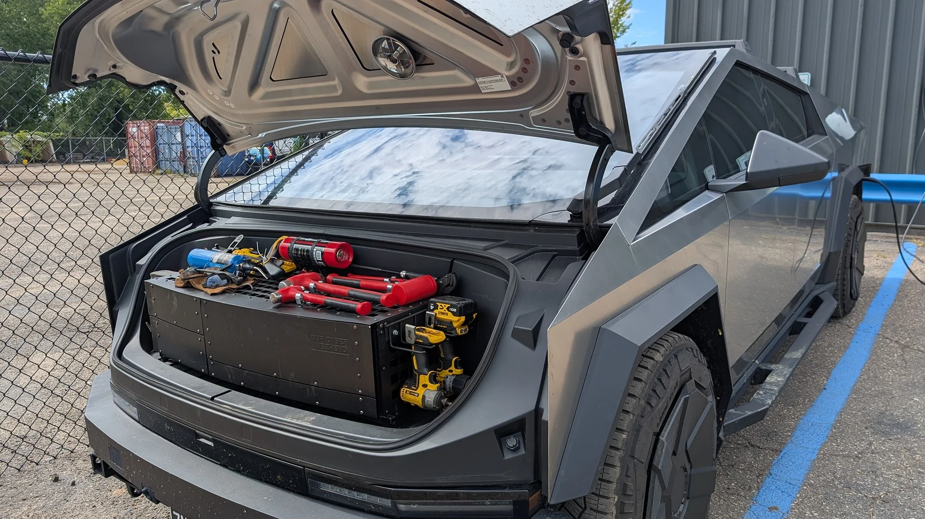 Tesla Cybertruck Tame the Chaos: Unleash Your Frunk with Our Premium Frunk Kit (by Our Cyber Weekend) PXL_20250904_175056902