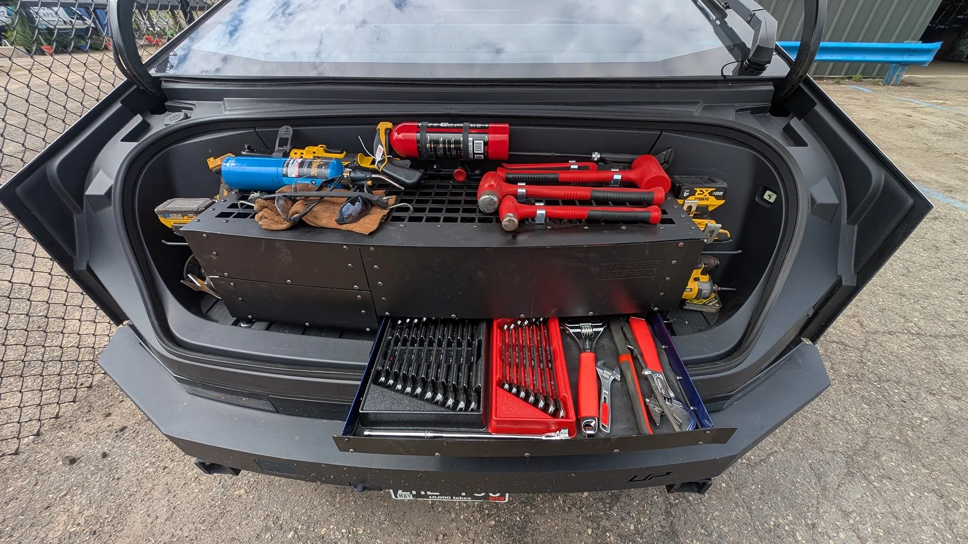 Tesla Cybertruck Tame the Chaos: Unleash Your Frunk with Our Premium Frunk Kit (by Our Cyber Weekend) PXL_20250904_175157446