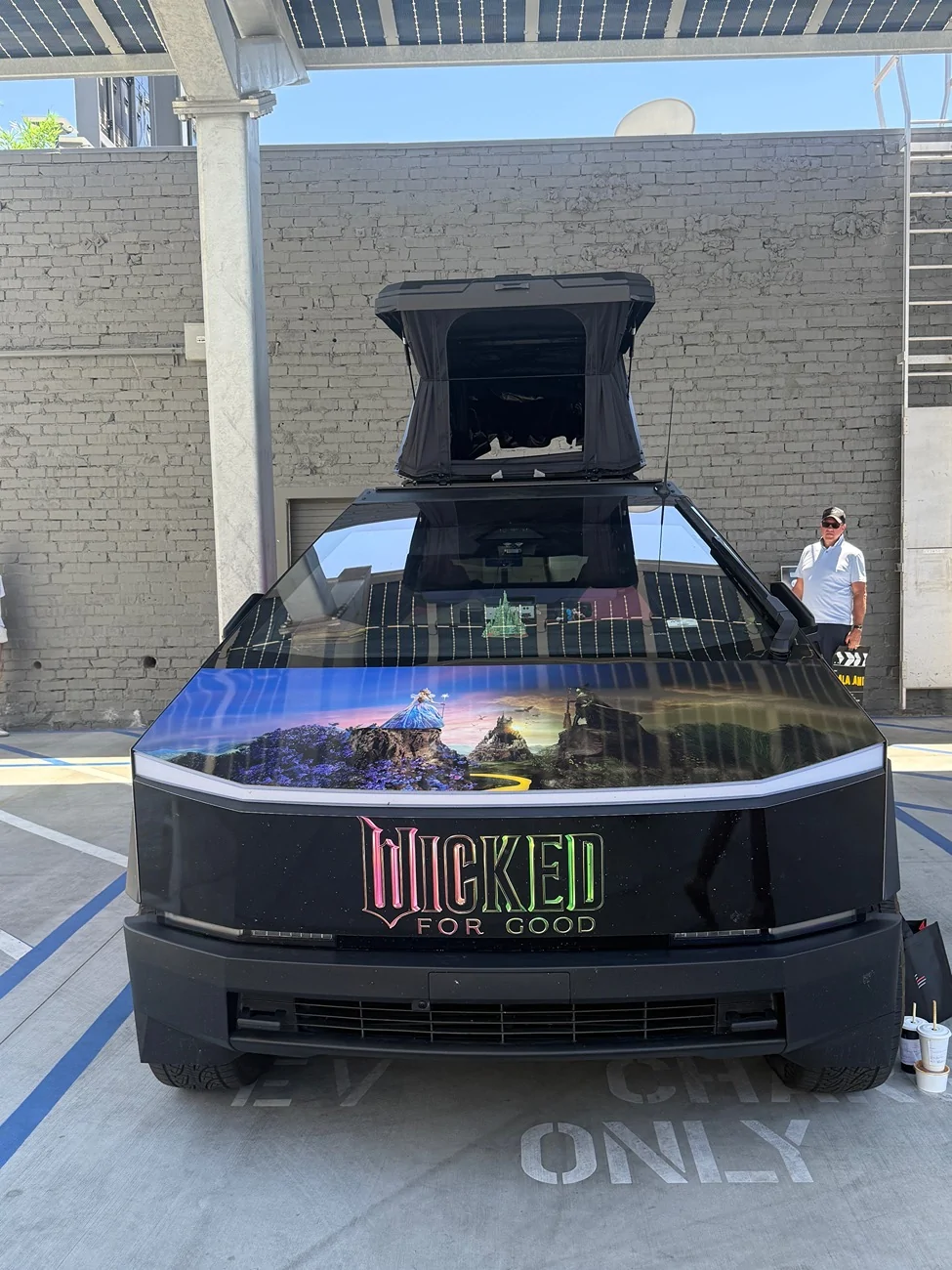 Tesla Cybertruck Introducing Urander CyberCamp Pano - 360° Panoramic Cybertruck Roof Top Tent RTT IMG_7863