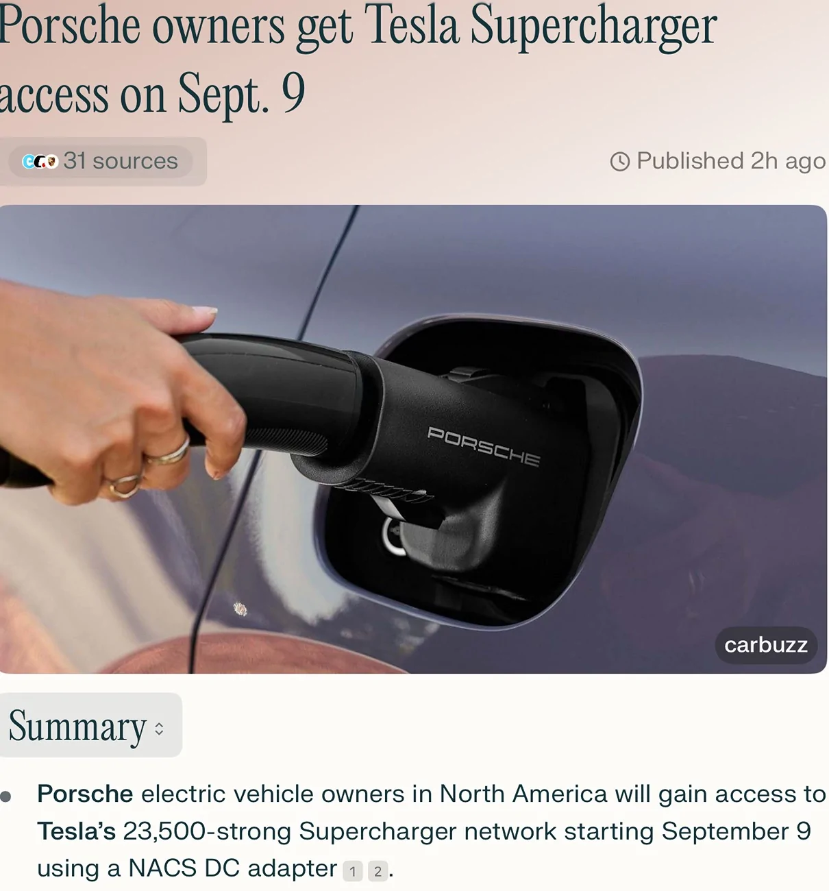 Tesla Cybertruck Get ready for more congestion! Porsches can now access Supercharger network IMG_0470