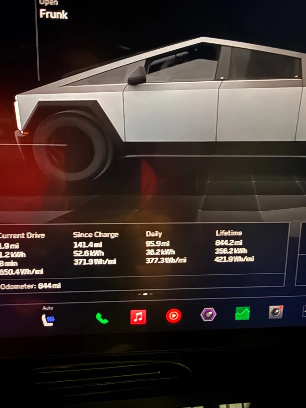 Tesla Cybertruck My 2025 Tesla CyberTruck AWD. IMG_1365