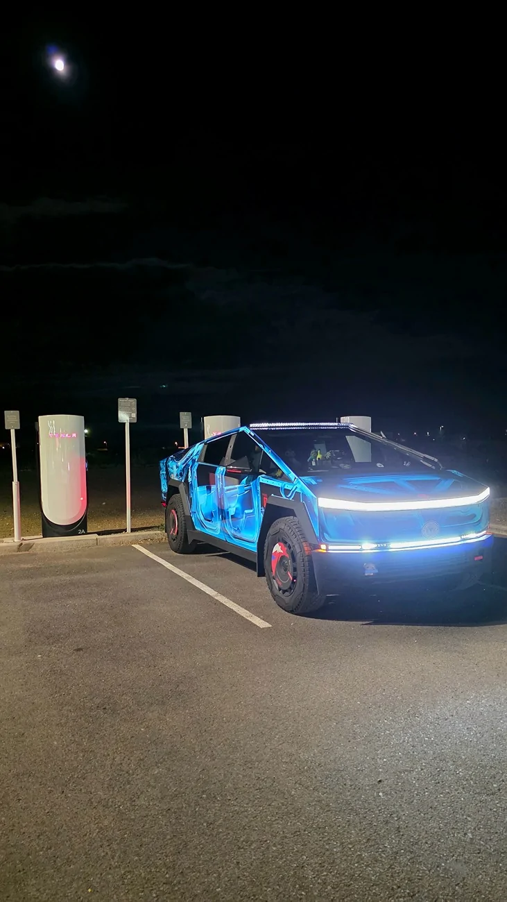 Tesla Cybertruck Visit Mars with us! Next Cyber Odyssey 20250905_213823