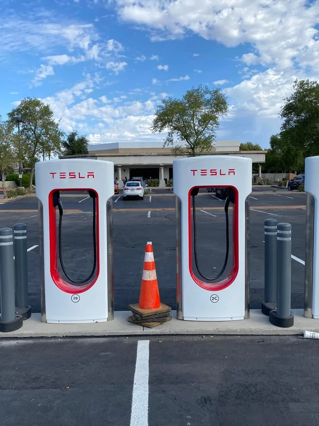 Tesla Cybertruck Get ready for more congestion! Porsches can now access Supercharger network IMG_1934