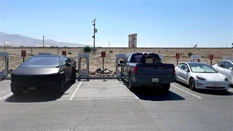 Tesla Cybertruck Get ready for more congestion! Porsches can now access Supercharger network IMG_1935
