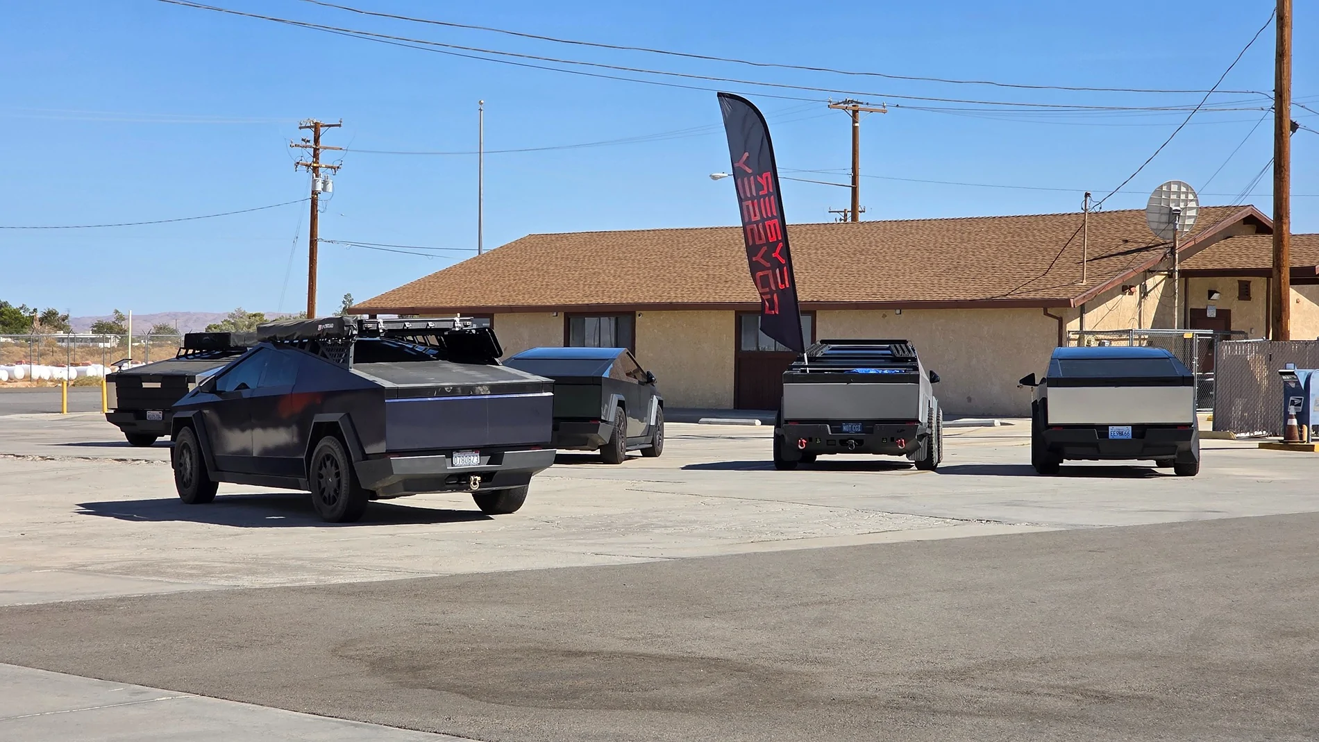 Tesla Cybertruck My Cybertruck + FSD drove from New Mexico to Tesla Diner Grand Opening. Let’s see your best Tesla Diner pics 20250906_152844