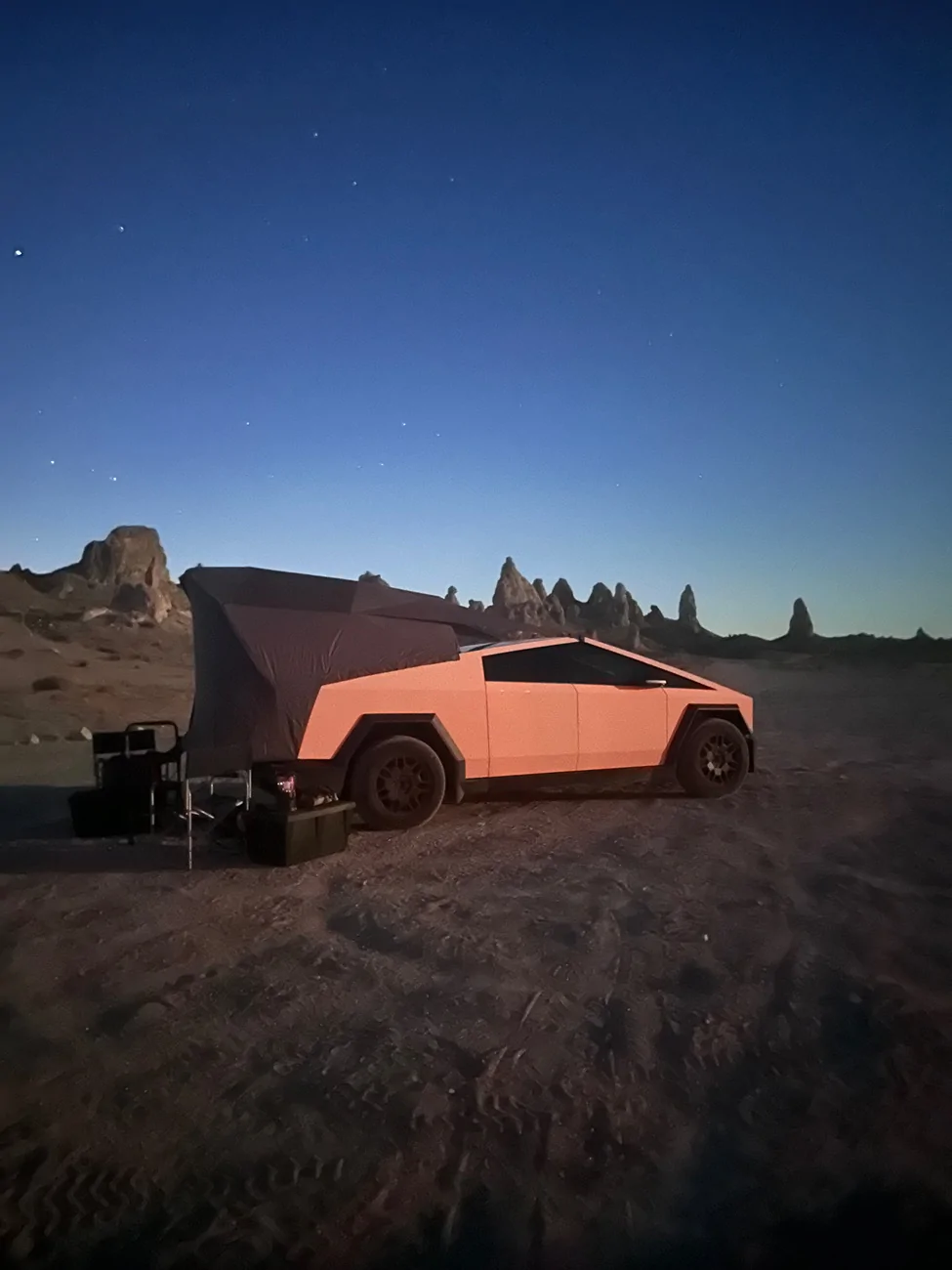 Tesla Cybertruck Latest Cyber Odyssey brought the heat… IMG_8968