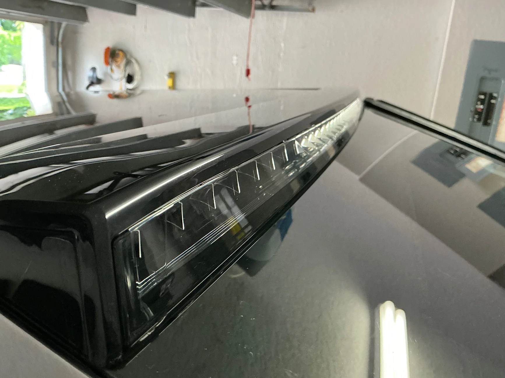 Tesla Cybertruck Breaking:  Light Bar Installs on Hold Confirmed by Tesla IMG_2422