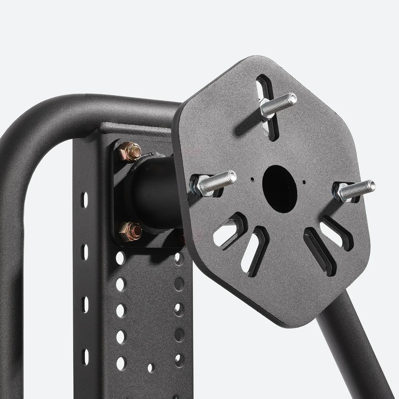 Tesla Cybertruck RiGd Hitch Spare Tire Carrier for Cybertruck: "CyberSwing Spare Tire Hitch Mount" 49-068L1-UltraSwing-WheelPlate_5000x