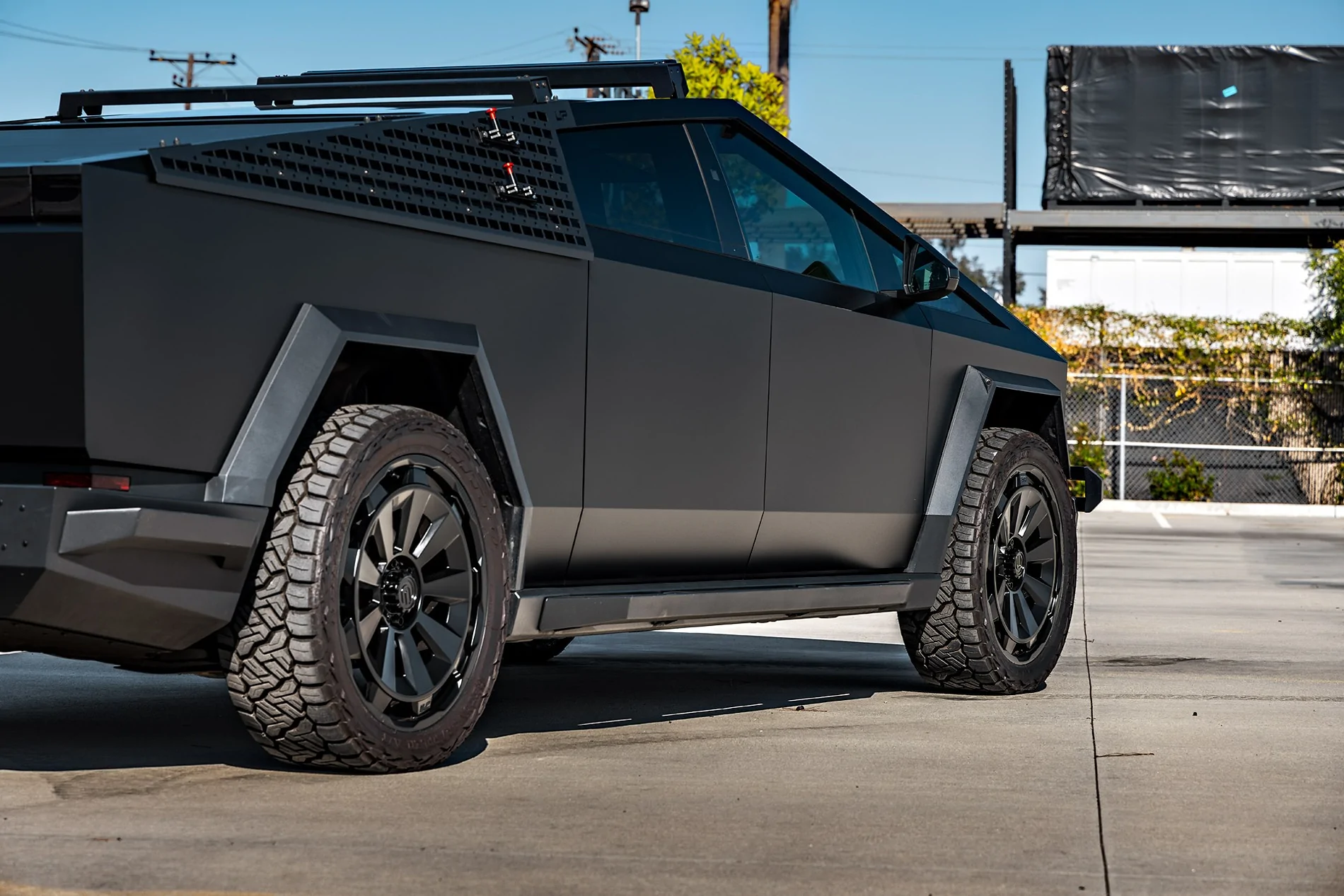Tesla Cybertruck *** NEW PRODUCT *** Unplugged Performance - CYBRNOVA Wheels Tesla Cybertruck UP Forged CYBRNOVA 24-Inch Wheels and UP INVINCIBLE Steel Parts Unplugged P