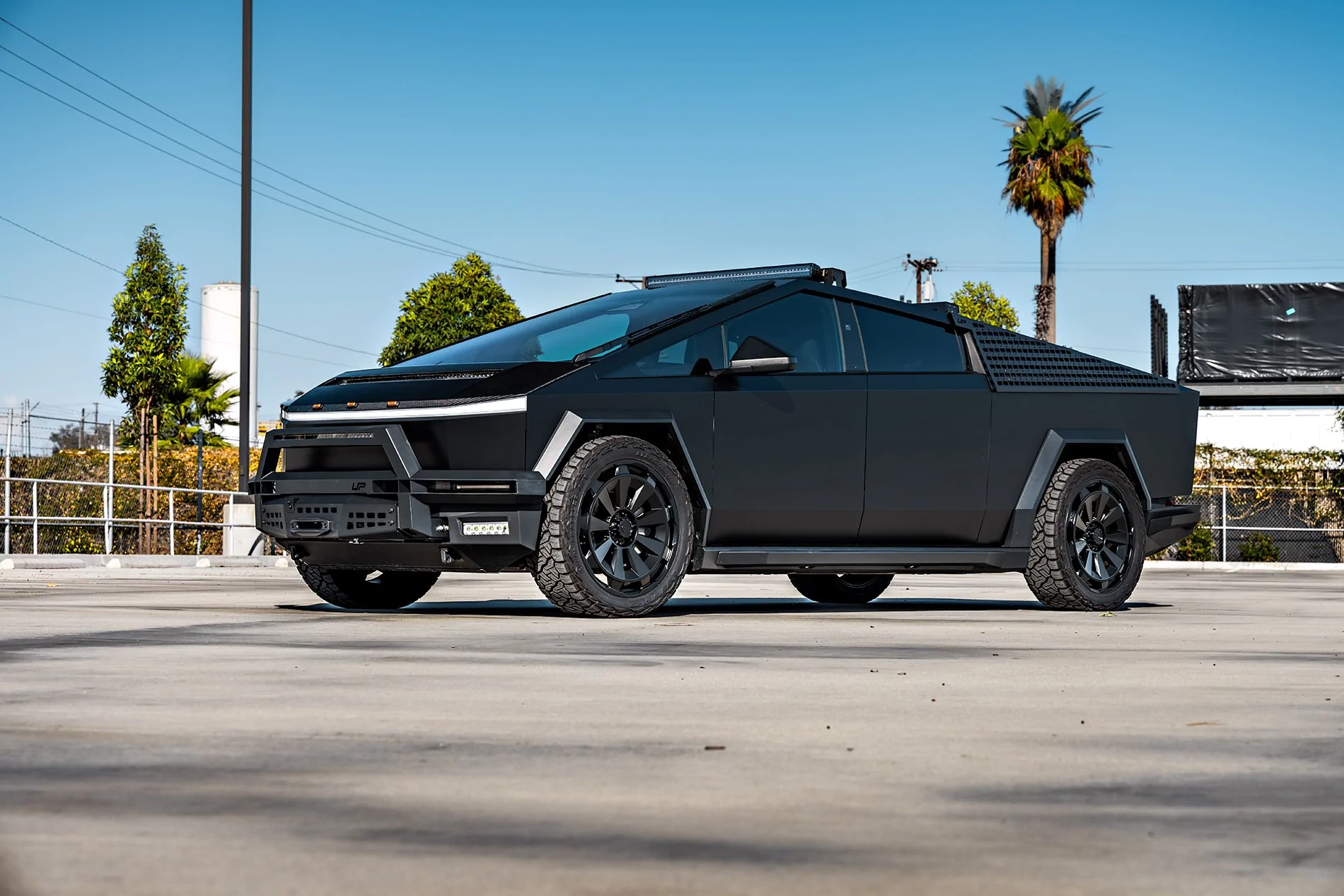 Tesla Cybertruck *** NEW PRODUCT *** Unplugged Performance - CYBRNOVA Wheels Tesla Cybertruck UP Forged CYBRNOVA 24-Inch Wheels and UP INVINCIBLE Steel Parts Unplugged P