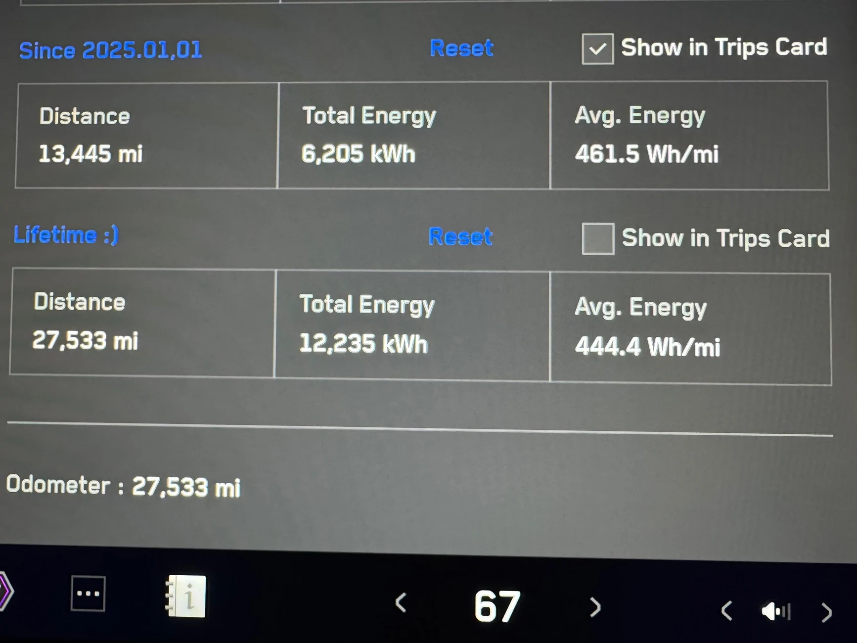 Tesla Cybertruck How many Wh/mi are you getting? IMG_2712