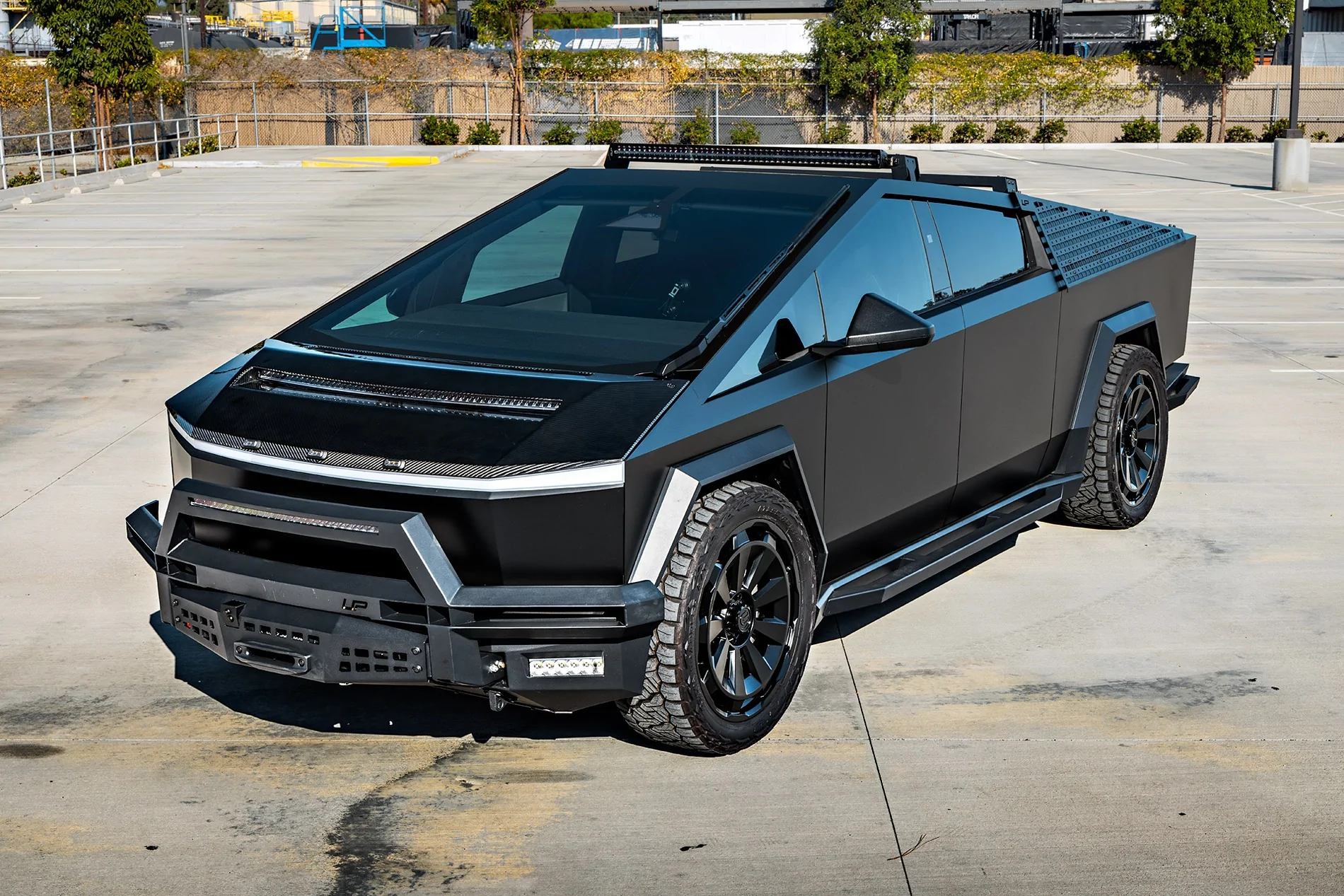 Tesla Cybertruck *** NEW PRODUCT *** Unplugged Performance - CYBRNOVA Wheels Tesla Cybertruck UP Forged CYBRNOVA 24-Inch Wheels and UP INVINCIBLE Steel Parts Unplugged P