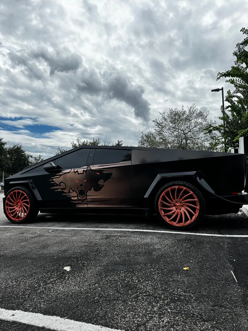 Tesla Cybertruck Beautiful CyberBeast out in the wild!!! IMG_3770