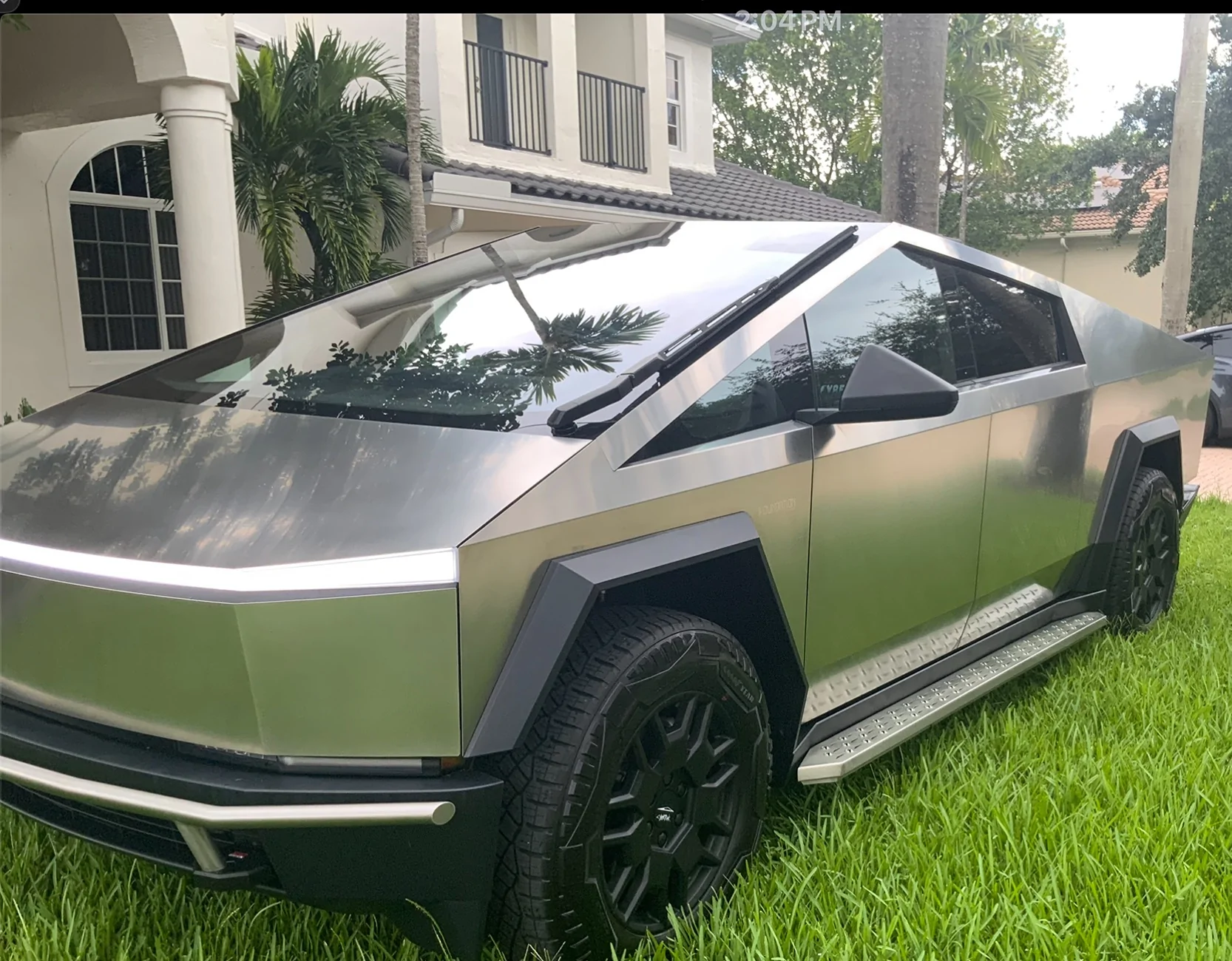 Tesla Cybertruck So, I get to pick this beauty up tomorrow IMG_2430
