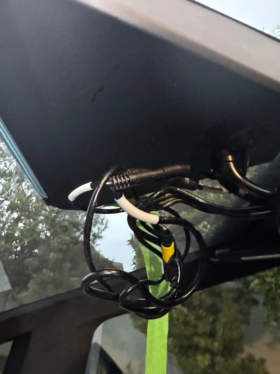 Tesla Cybertruck Upgraded rear view mirror IMG_2948
