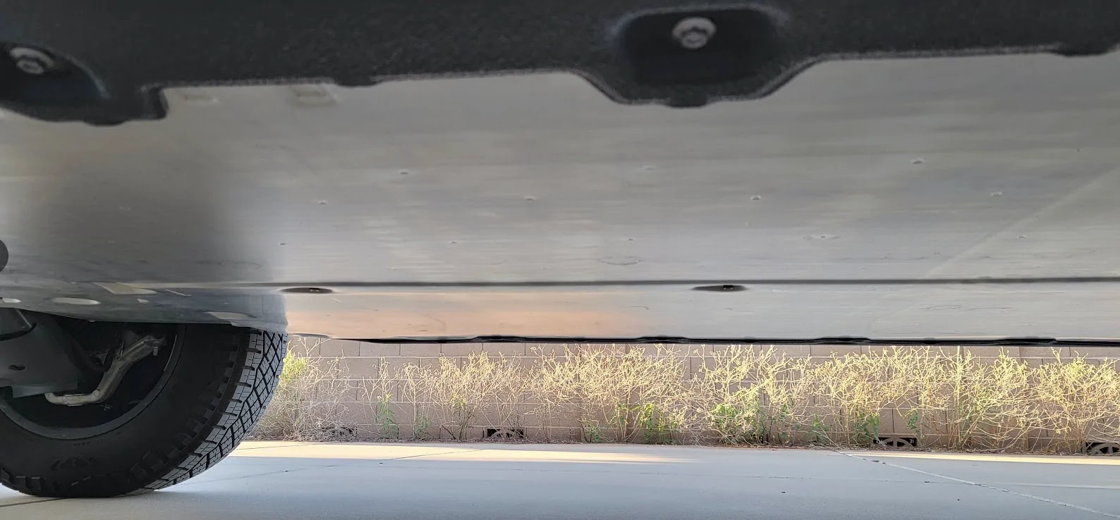 Tesla Cybertruck Terrestrial Armor installed (Underbody Shield & Rock Sliders / Structural Rockers) 1757775213478-fz