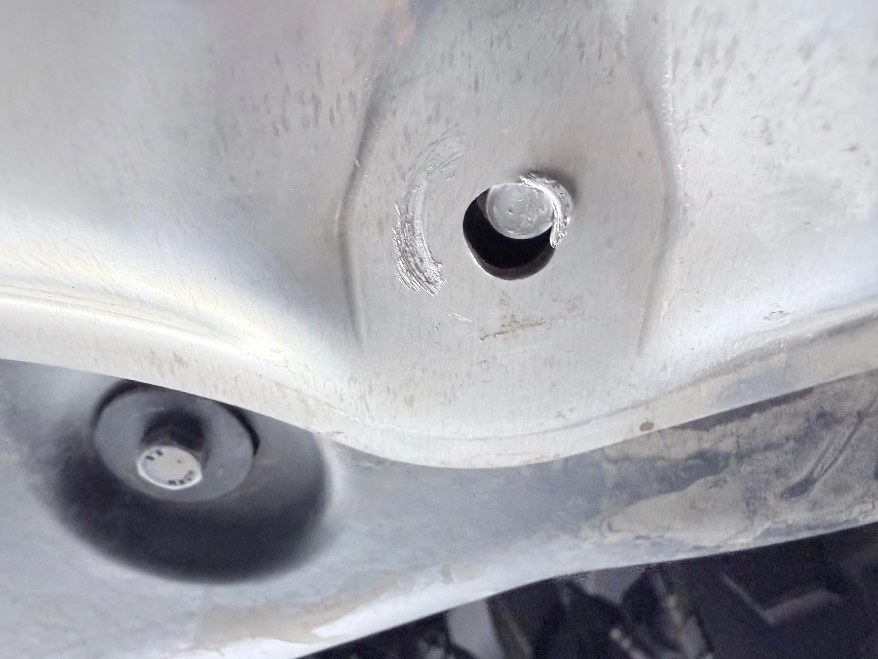 Tesla Cybertruck Terrestrial Armor installed (Underbody Shield & Rock Sliders / Structural Rockers) IMG_0337
