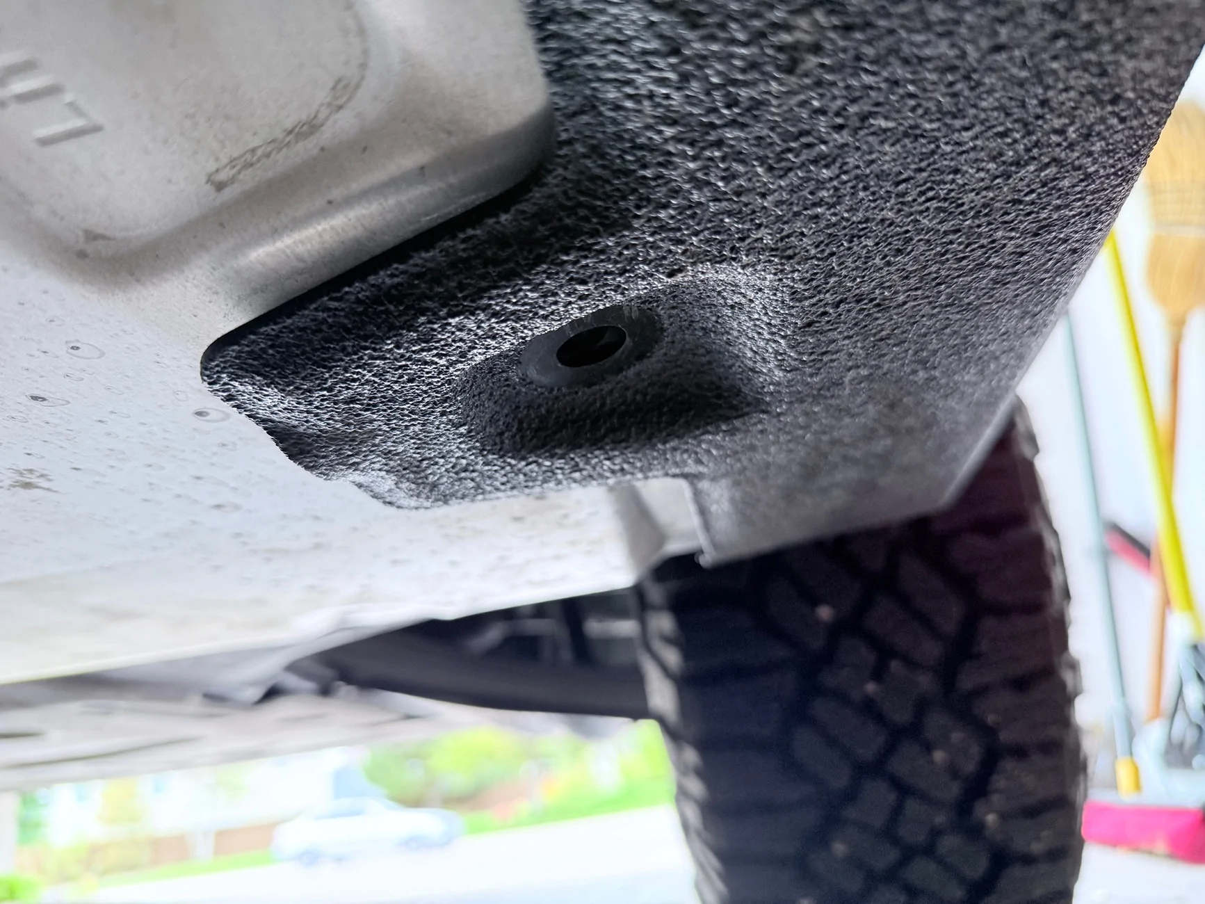 Tesla Cybertruck Terrestrial Armor installed (Underbody Shield & Rock Sliders / Structural Rockers) IMG_0336