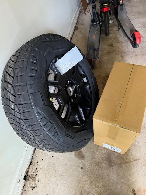 Tesla Cybertruck New in Box - Cybertruck Spare Tire and Tool Kit REDUCED to $900 CyberSpare - 2 (1)