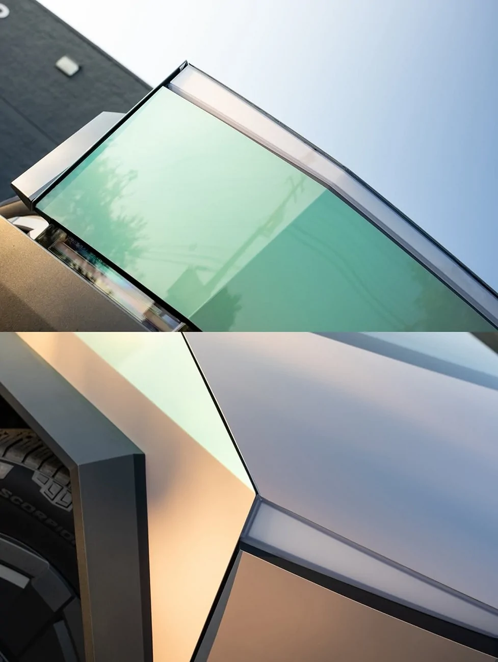 Tesla Cybertruck Pure PPF Mystic Green Cybertruck by Simple Details SnapInsta.to_544062426_18286145638277372_6842624878620322660_n